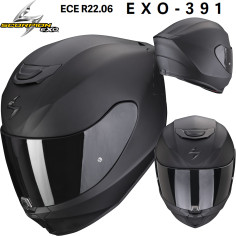 Scorpion Integralhelm EXO-391 mit Not-Entriegelungssystem und ECE 22.06