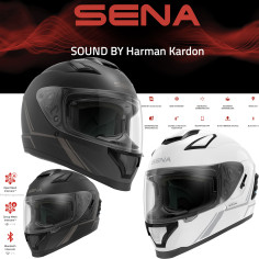 Sena Integralhelm STRYKER smarter Motorradhelm inkl. Bluetooth 5 Headset mit Sound by Harman Kardon