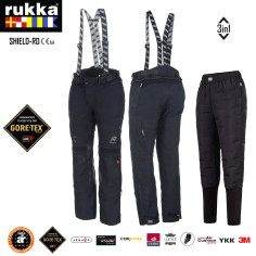 Rukka Gore-Tex Pro Motorradhose SHIELD-RD wasserdicht 3-Lagen-Laminat Armacor Kerpotec mit D3O Air XTR Protektoren