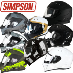 Simpson Integralhelm VENOM mit Sonnenblende