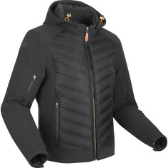 Segura Natcho 2 Motorradjacke CE Softshell Kapuze mit Protektoren