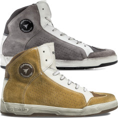 Stylmartin Motorradschuhe COLORADO Leder Sneaker wasserabweisend CE mit Protektoren