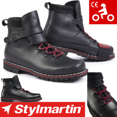 Stylmartin Motorradschuhe RED REBEL Leder Stiefel wasserdicht