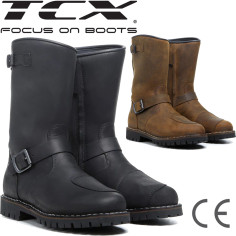 TCX Motorradstiefel FUEL WP Leder CE wasserdicht