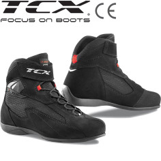 TCX Motorradschuhe PULSE Wildleder mit Air-Tech Mesh und OrthoLite Einlagen