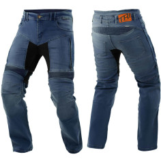 Trilobite Parado Doublelayer CE AAA Herren Motorradjeans mit Tri-Stretcher Pro und Protektoren