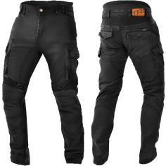 Trilobite Acid Scrambler Doublelayer CE AAA Motorradjeans Denim Tri-Stretcher Pro mit Protektoren