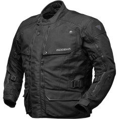 Modeka Varus Plus Übergrößen-Motorradjacke CE AA wasserdicht mit Protektoren