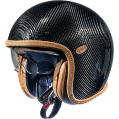 Premier Jethelm VINTAGE Retro Oldtimer Classic mit Sonnenblende und ECE 22.05