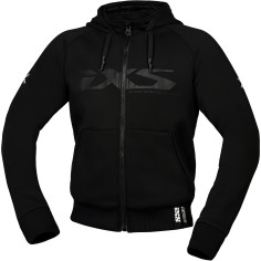 iXS Rapid 1.0 Motorrad-Hoodie CE Protektoren Mesh Aramid Daumenschlaufen