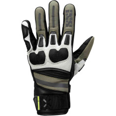 iXS Montevideo Air 2.0 Motorradhandschuhe Leder Mesh CE Protektoren Touch