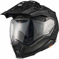 Nexx X.WED3 Carbon Adventure Helm Cross Enduro Integral mit Pinlock Sonnenblende und 2 Visieren ECE 22.06