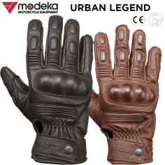 Modeka Motorradhandschuhe URBAN LEGEND Leder CE mit Touch Tip