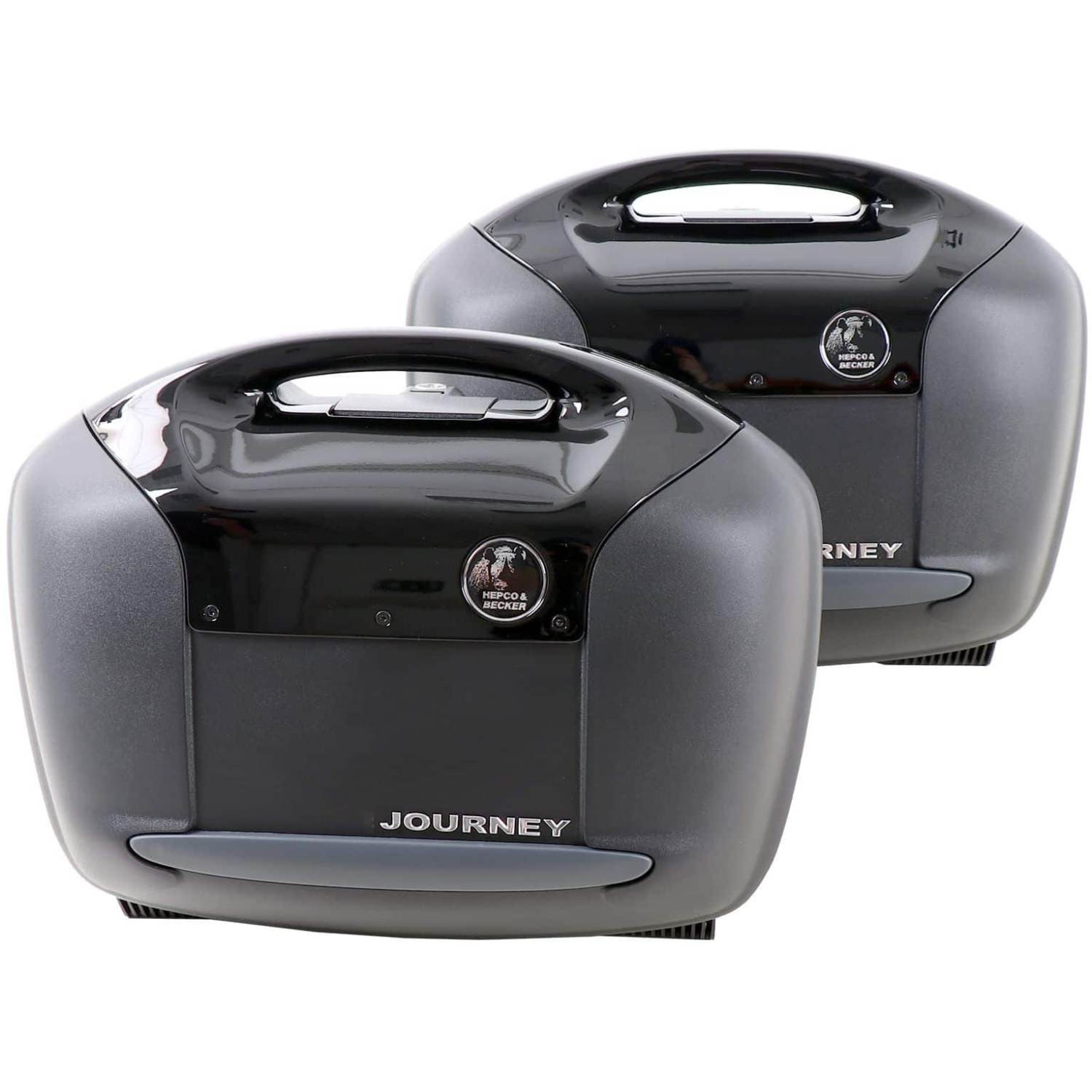 Hepco & Becker Journey 42 Seitenkoffer Set 2 x 40 Liter mit schwarzer Blende