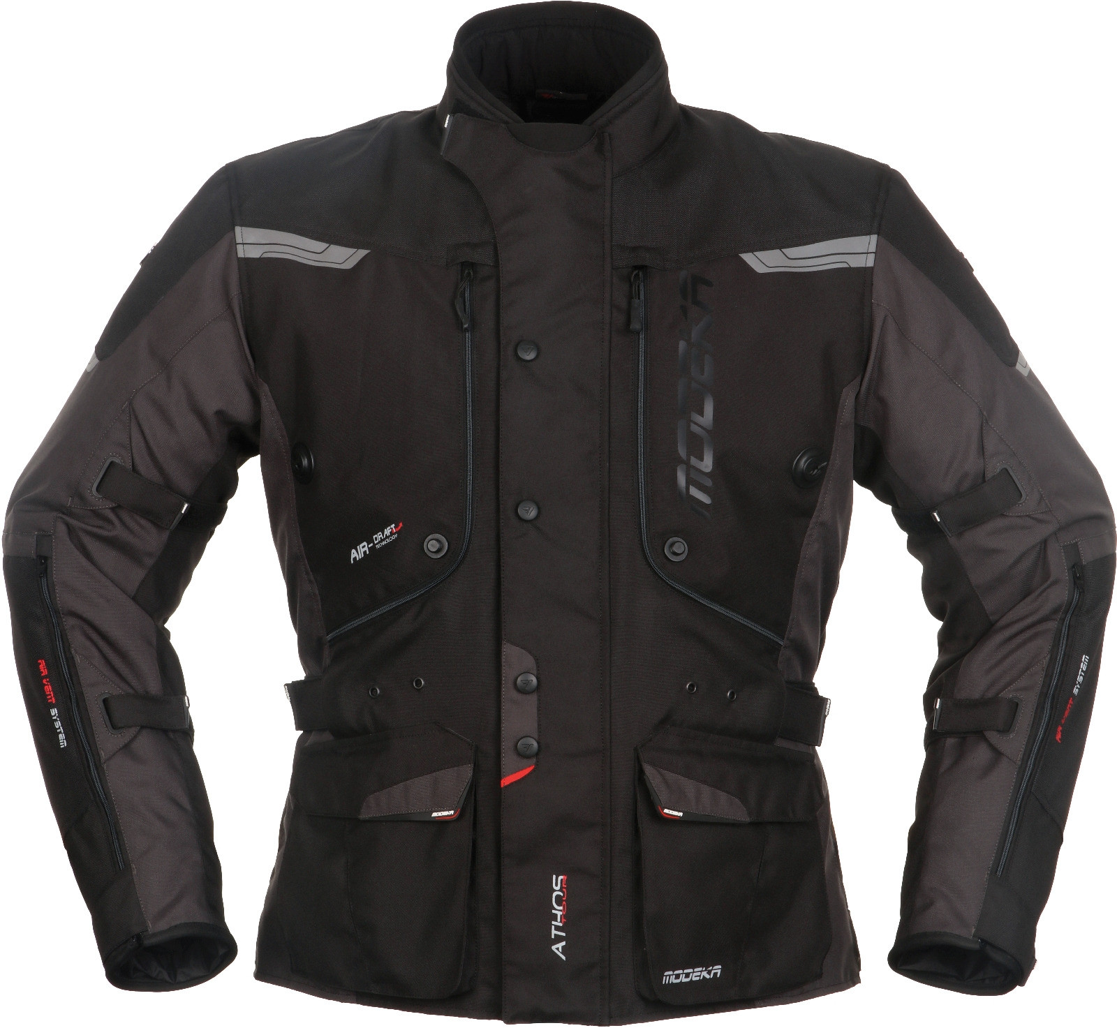 Modeka 3in1 Motorradjacke AERIS wasserdicht Humax-Membrane Thermofutter mit Protektoren