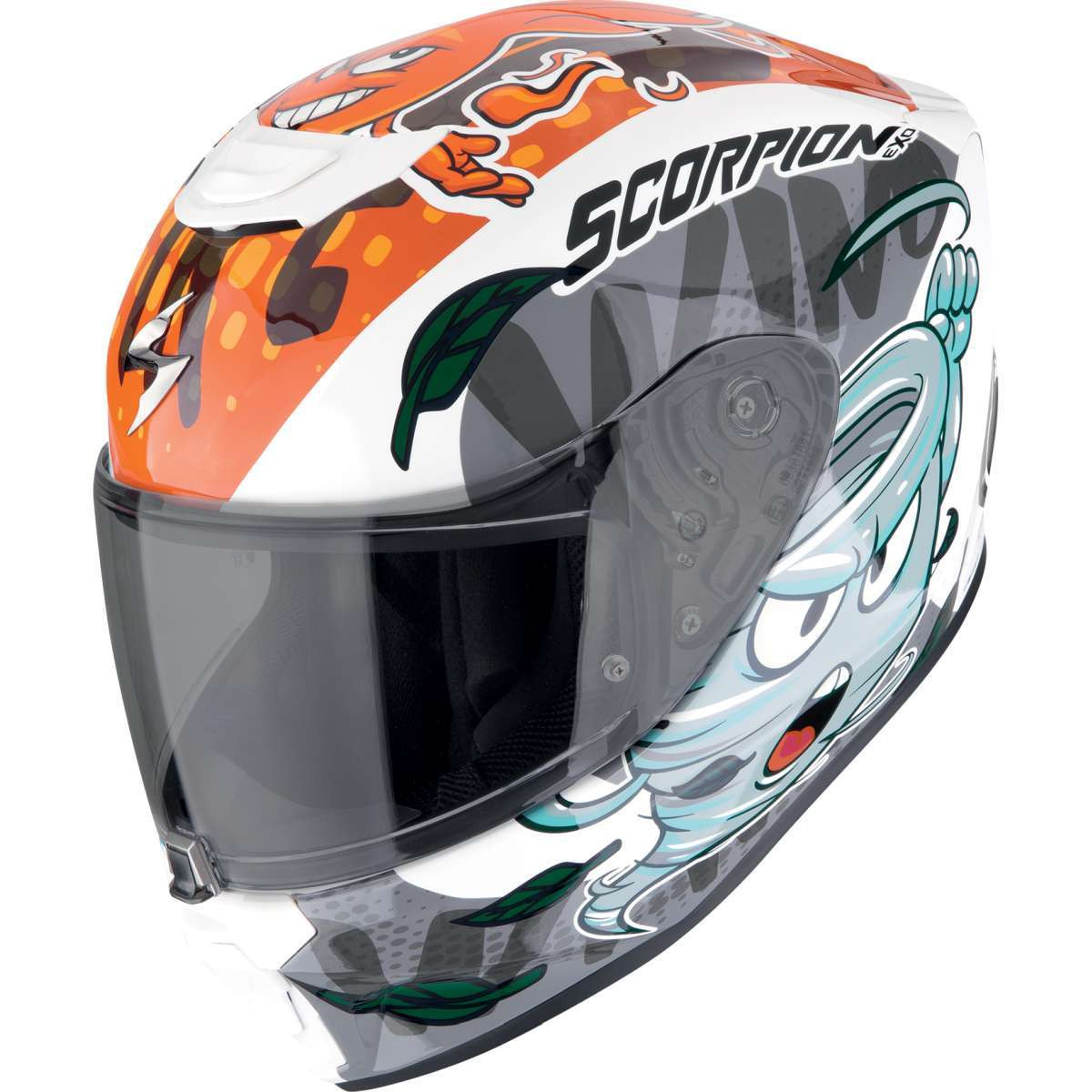 Scorpion EXO-JNR Kinder-Motorradhelm ECE 22.06 mit AirFit-System und Pinlock
