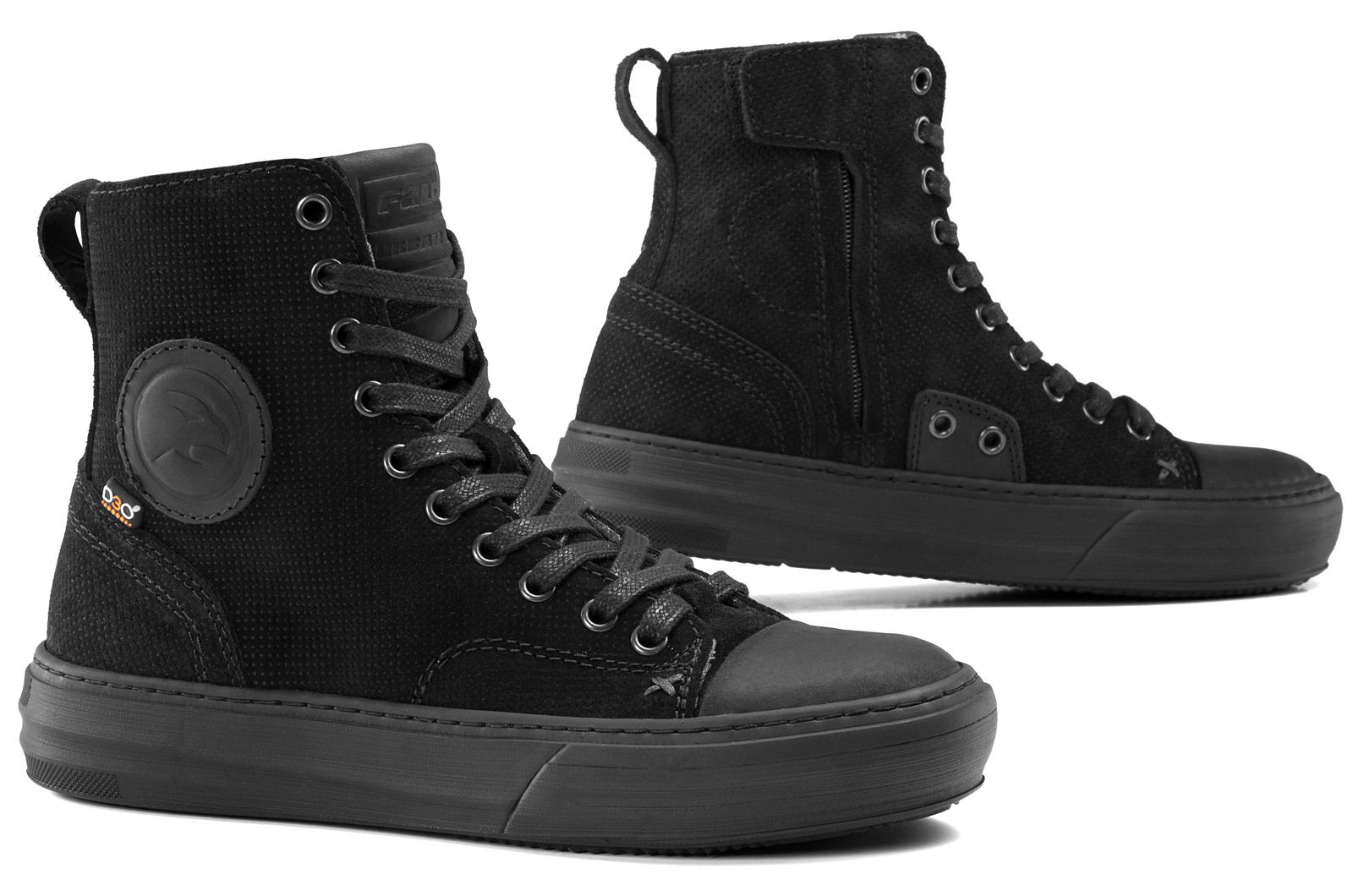 Falco Motorradschuhe LENNOX 2 für Damen Leder Sneaker CE mit D3O Protektoren