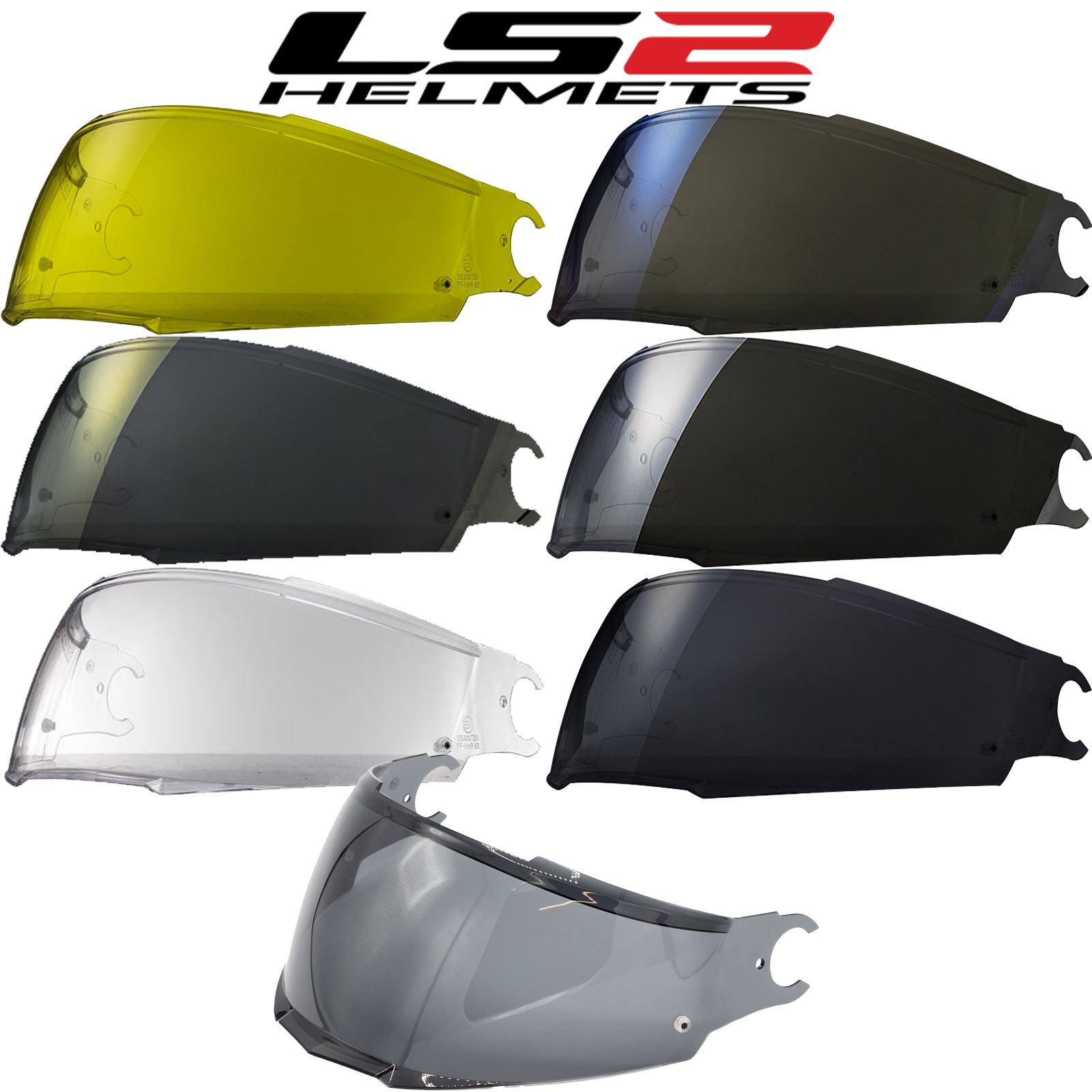 LS2 Visier für Helm FF902 Scope