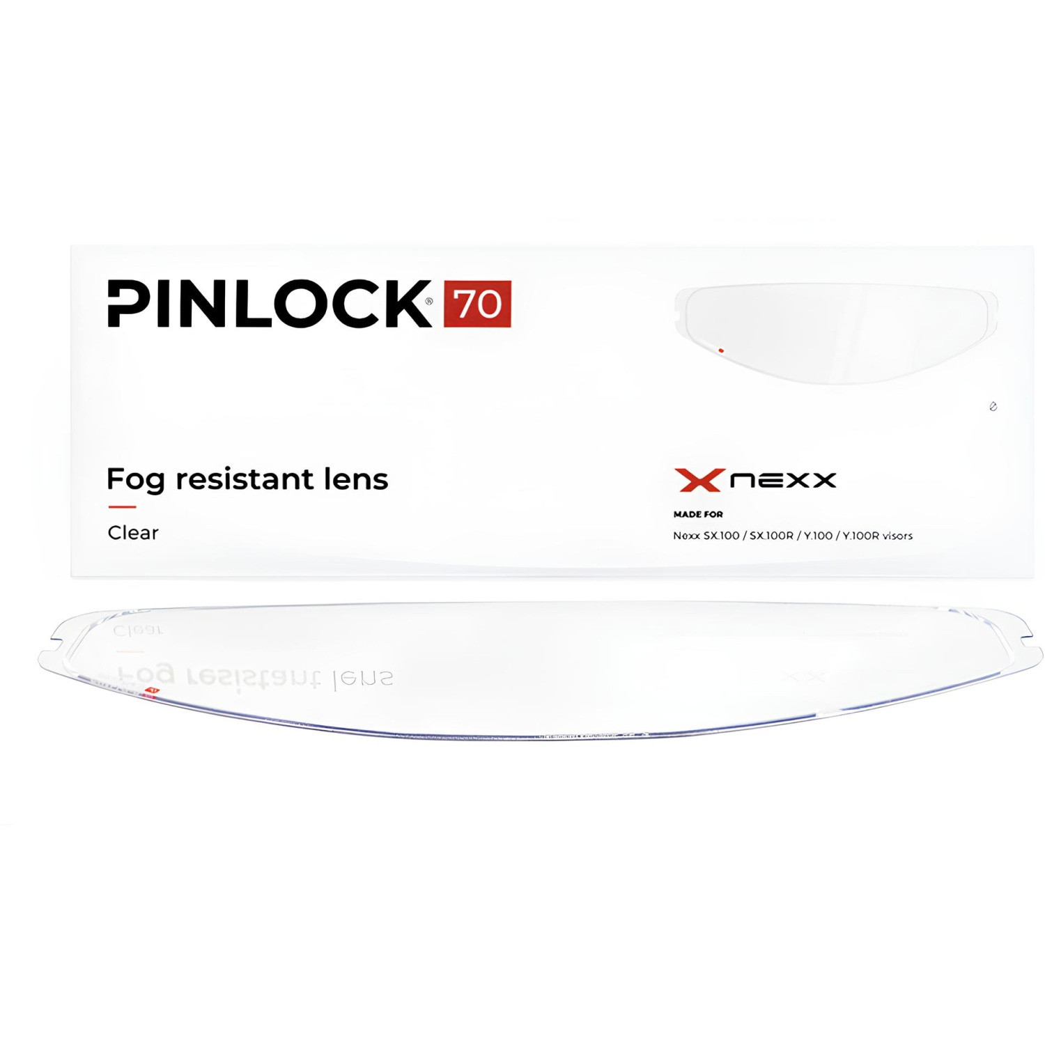 Pinlock 70 für Nexx Helme Y.100R Y.100 SX.100 SX.100R