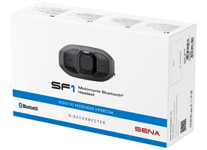 Sena Headset SF1 Motorrad mit Bluetooth 5.1 für Fahrer-Sozius 2-Wege Kommunikation