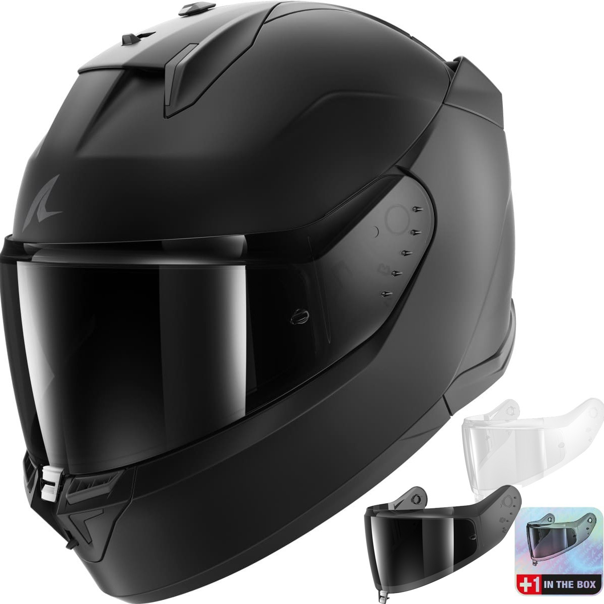 Shark Integralhelm D-SKWAL 3 Dark Shadow Edition ECE 22.06 + EXTRA VISIER