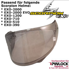 Scorpion 2d Visier Kdf14 2 Exo 2000 1200 710 510 410 390