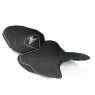 schwarz Wildleder silber