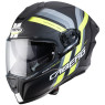 Vertical matt schwarz anthrazit fluo gelb