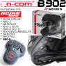 N-COM Headset B902 R für Nolan Motorradhelme N100-5 N90-3 N80-8 N87 N70-2 N40 N104 N44 mit Radio und Intercom