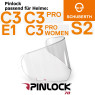 SCHUBERTH Pinlockscheibe für Visier der Helme C3 / C3 Pro / S2 / S2 Sport / E1