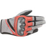 Ash gray black bright red