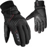 LS2 CIVIS MAN Motorradhandschuhe CE wasserdicht Samtfutter elastisch Zugschlaufe Klett