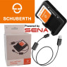 Sena Ladegerät Dual Charger 2 Schwarz Silber