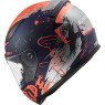 ~NAUGHTY matt blau fluo orange~