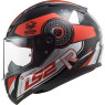 ~STRATUS glossy schwarz rot silber~