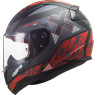 ~XTREET matt schwarz rot~