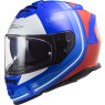 SLANT glossy blau rot