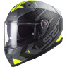 SPLITTER matt titanium Hi-Vis gelb