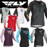Fly Racing Motorrad-Jersey LITE leicht gut belüftet mit Mesh