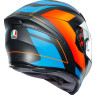 ~MULTI CORE schwarz matt blau orange~