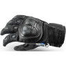 Lindstrands SVEG Motorradhandschuhe CE Allwetter Leder wasserdicht Touch