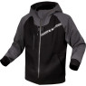 LS2 THROTTLE MAN Motorrad-Hoodie CE Kapuzen-Pulli mit Daumenschlaufen und Protektoren
