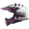 ~XCODE glossy weiß violett~