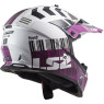 ~XCODE glossy weiß violett~