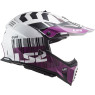 ~XCODE glossy weiß violett~