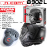 N-COM Headset B902L R mit Notbremslicht für Nolan N100-5 N90-3 N80-8 N87 N70-2 N40 N104 N44