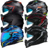 Nexx Sport-Integralhelm X.WST2 mit Sonnenblende und Doppel-D Verschluss