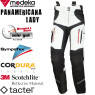 Modeka Damen Motorradhose PANAMERICANA LADY wasserdicht Sympatex Steppweste mit Protektoren