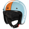 Gasoline hellblau orange