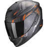 SHELL matt schwarz orange